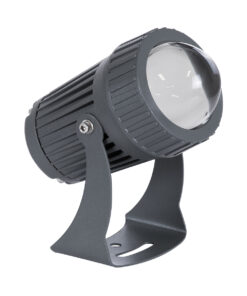 GloboStar® SPOT-FENIA 90135 Σποτ Φωτισμου Wall Washer LED 10W 1100lm 5° DC 24V Αδιάβροχο IP65 Φ7 x Υ12cm Θερμό Λευκό 2700K – Γκρι Ανθρακί – 3 Χρόνια Εγγύηση