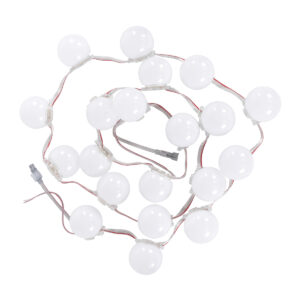 GloboStar® 90139 Digital Pixel Addressable Facade Module Chain String with 20 Spots – Ψηφιακή Αλυσίδα – Γιρλάντα με 20 Σποτ LED SMD 3535 15W 20LED 20PIXEL SPI/TTL Protocol IC UCS512B 900lm 240° DC 12V Αδιάβροχο IP67 Πολύχρωμο RGB – Μ200 x Π5 x Υ5cm – 3 Χρόνια Εγγύηση