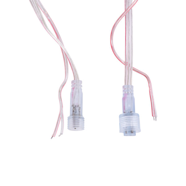 GloboStar® 90139 Digital Pixel Addressable Facade Module Chain String with 20 Spots – Ψηφιακή Αλυσίδα – Γιρλάντα με 20 Σποτ LED SMD 3535 15W 20LED 20PIXEL SPI/TTL Protocol IC UCS512B 900lm 240° DC 12V Αδιάβροχο IP67 Πολύχρωμο RGB – Μ200 x Π5 x Υ5cm – 3 Χρόνια Εγγύηση