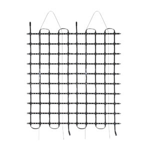 GloboStar® 90141 Digital Pixel Addressable Facade Soft Net Panel – Ψηφιακό Εύκαμπτο Δίχτυ Πάνελ Πρόσοψης Κτιρίων LED SMD 3535 75W/m2 100LED/m2 100PIXEL/m2 SPI/TTL Protocol IC UCS512B 4500lm/m2 120° DC 12V IP67 RGB – Μαύρο Σώμα – Μ100 x Π100 x Υ1.7cm