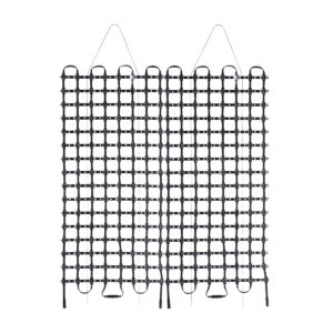 GloboStar® 90142 Digital Pixel Addressable Facade Soft Net Panel – Ψηφιακό Εύκαμπτο Δίχτυ Πάνελ Πρόσοψης Κτιρίων LED SMD 3535 192W/m2 256LED/m2 256PIXEL/m2 SPI/TTL Protocol IC UCS512B 11520lm/m2 120° DC 12V IP67 RGB – Μαύρο Σώμα – Μ100 x Π100 x Υ1.7cm