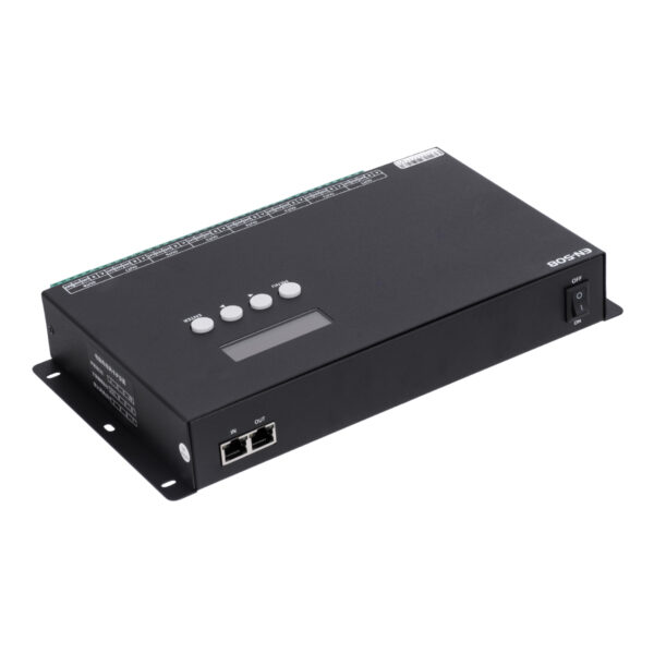 GloboStar® 90144 SEEKWAY EN-508 – Professional Channel Controller – Full Colour LED Digital SPI Pixel ONLINE Control System – Κεντρικός & Slave Controller Καναλιών Εξόδου για Ψηφιακά Προϊόντα LED Digital Pixel TTL & DMX512 – Single Colour & RGB & RGBW – Synchronous & Asynchronous – 3 Χρόνια Εγγύηση