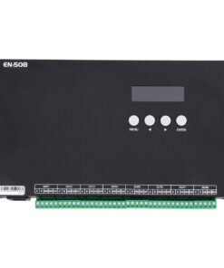 GloboStar® 90144 SEEKWAY EN-508 – Professional Channel Controller – Full Colour LED Digital SPI Pixel ONLINE Control System – Κεντρικός & Slave Controller Καναλιών Εξόδου για Ψηφιακά Προϊόντα LED Digital Pixel TTL & DMX512 – Single Colour & RGB & RGBW – Synchronous & Asynchronous – 3 Χρόνια Εγγύηση