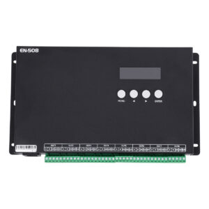 GloboStar® 90144 SEEKWAY EN-508 – Professional Channel Controller – Full Colour LED Digital SPI Pixel ONLINE Control System – Κεντρικός & Slave Controller Καναλιών Εξόδου για Ψηφιακά Προϊόντα LED Digital Pixel TTL & DMX512 – Single Colour & RGB & RGBW – Synchronous & Asynchronous – 3 Χρόνια Εγγύηση
