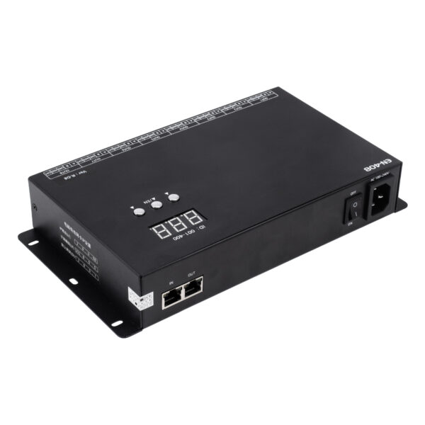GloboStar® 90146 SEEKWAY EN-408 – Professional Channel Controller – Full Colour LED Digital Control System – Κεντρικός & Slave Controller Καναλιών Εξόδου για Ψηφιακά Προϊόντα LED Digital Pixel TTL & DMX512 – Single Colour & RGB & RGBW – Synchronous
