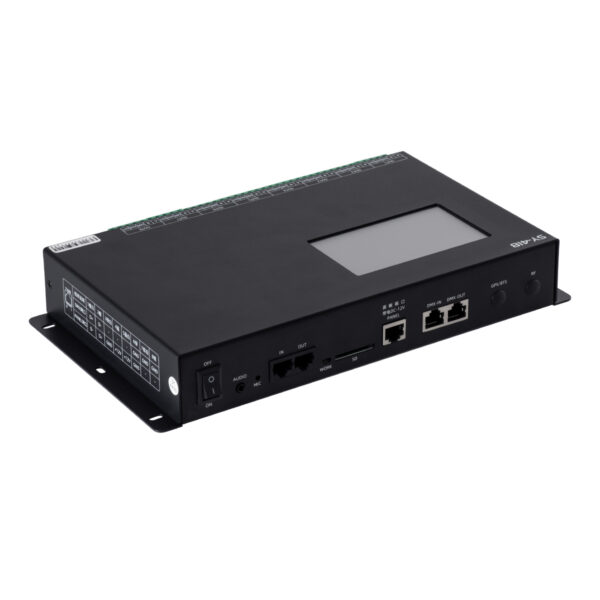 GloboStar® 90147 SEEKWAY SY-418 – Professional Master Controller – Full Colour LED Digital SPI Pixel Control System – Controller για Ψηφιακά Προϊόντα LED Digital Pixel TTL & DMX512 – Single Colour & RGB & RGBW – Synchronous & Asynchronous – 3 Χρόνια Εγγύηση