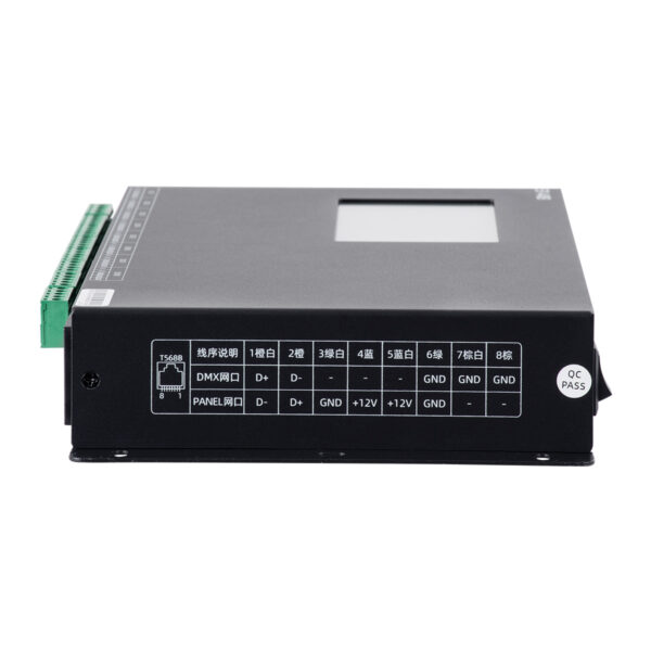 GloboStar® 90147 SEEKWAY SY-418 – Professional Master Controller – Full Colour LED Digital SPI Pixel Control System – Controller για Ψηφιακά Προϊόντα LED Digital Pixel TTL & DMX512 – Single Colour & RGB & RGBW – Synchronous & Asynchronous – 3 Χρόνια Εγγύηση