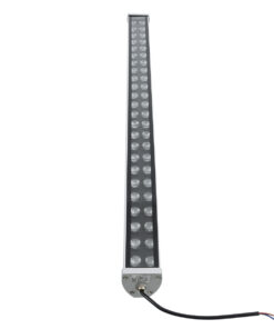 GloboStar® WASHER-NASIA 90159 Μπάρα Φωτισμού Wall Washer LED 48W 4560lm 15° DC 24V Αδιάβροχο IP67 Μ100 x Π6.5 x Υ6.6cm Φυσικό Λευκό 4000K – Γκρι Ανθρακί – 3 Χρόνια Εγγύηση