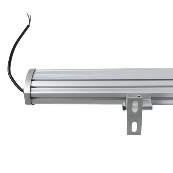 GloboStar® WASHER-NASIA 90159 Μπάρα Φωτισμού Wall Washer LED 48W 4560lm 15° DC 24V Αδιάβροχο IP67 Μ100 x Π6.5 x Υ6.6cm Φυσικό Λευκό 4000K – Γκρι Ανθρακί – 3 Χρόνια Εγγύηση