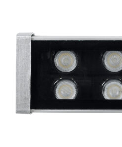 GloboStar® WASHER-NASIA 90159 Μπάρα Φωτισμού Wall Washer LED 48W 4560lm 15° DC 24V Αδιάβροχο IP67 Μ100 x Π6.5 x Υ6.6cm Φυσικό Λευκό 4000K – Γκρι Ανθρακί – 3 Χρόνια Εγγύηση