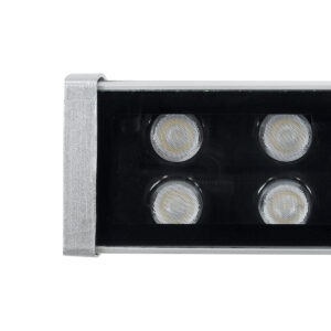 GloboStar® WASHER-NASIA 90159 Μπάρα Φωτισμού Wall Washer LED 48W 4560lm 15° DC 24V Αδιάβροχο IP67 Μ100 x Π6.5 x Υ6.6cm Φυσικό Λευκό 4000K – Γκρι Ανθρακί – 3 Χρόνια Εγγύηση