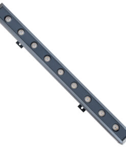 GloboStar® WASHER-NAIA 90173 Μπάρα Φωτισμού Wall Washer LED 9W 1035lm 30° DC 24V Αδιάβροχο IP65 Μ50 x Π4 x Υ5cm Φυσικό Λευκό 4500K – Γκρι Ανθρακί – 3 Years Warranty