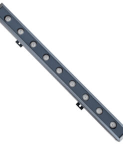 GloboStar® WASHER-NAIA 90175 Μπάρα Φωτισμού Wall Washer LED 9W 900lm 30° DC 24V Αδιάβροχο IP65 Μ50 x Π4 x Υ5cm Μπλε – Γκρι Ανθρακί – 3 Years Warranty