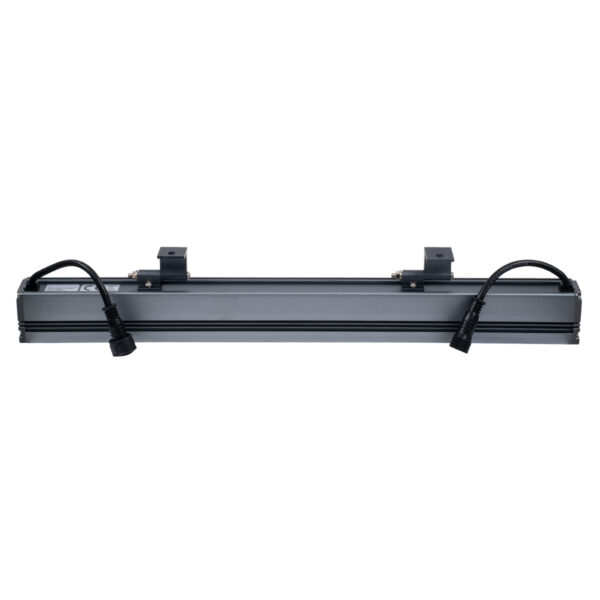 GloboStar® WASHER-NAIA 90177 Μπάρα Φωτισμού Wall Washer LED 18W 1890lm 30° DC 24V Αδιάβροχο IP65 Μ50 x Π4 x Υ5cm Πολύχρωμο RGBW DMX512 – Γκρι Ανθρακί – 3 Years Warranty