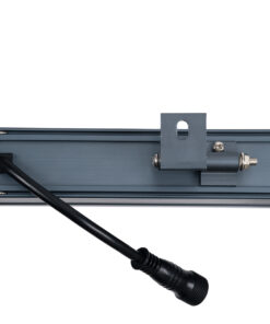 GloboStar® WASHER-NAIA 90177 Μπάρα Φωτισμού Wall Washer LED 18W 1890lm 30° DC 24V Αδιάβροχο IP65 Μ50 x Π4 x Υ5cm Πολύχρωμο RGBW DMX512 – Γκρι Ανθρακί – 3 Years Warranty