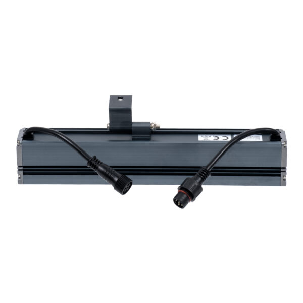 GloboStar® WASHER-VAIA 90184 Μπάρα Φωτισμού Wall Washer LED 6W 630lm 30° DC 24V Αδιάβροχο IP65 Μ30 x Π4 x Υ5cm Πολύχρωμο RGBW DMX512 – Γκρι Ανθρακί – 3 Years Warranty
