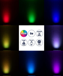 GloboStar® WASHER-VAIA 90184 Μπάρα Φωτισμού Wall Washer LED 6W 630lm 30° DC 24V Αδιάβροχο IP65 Μ30 x Π4 x Υ5cm Πολύχρωμο RGBW DMX512 – Γκρι Ανθρακί – 3 Years Warranty