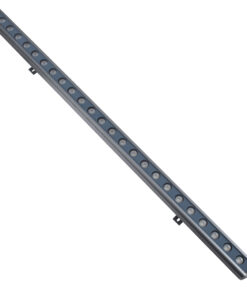 GloboStar® WASHER-GAIA 90185 Μπάρα Φωτισμού Wall Washer LED 36W 3780lm 30° DC 24V Αδιάβροχο IP65 Μ100 x Π4 x Υ5cm Πολύχρωμο RGBW DMX512 – Γκρι Ανθρακί – 3 Χρόνια Εγγύηση