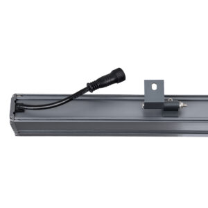 GloboStar® WASHER-GAIA 90185 Μπάρα Φωτισμού Wall Washer LED 36W 3780lm 30° DC 24V Αδιάβροχο IP65 Μ100 x Π4 x Υ5cm Πολύχρωμο RGBW DMX512 – Γκρι Ανθρακί – 3 Χρόνια Εγγύηση
