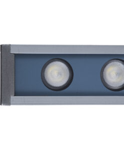 GloboStar® WASHER-GAIA 90185 Μπάρα Φωτισμού Wall Washer LED 36W 3780lm 30° DC 24V Αδιάβροχο IP65 Μ100 x Π4 x Υ5cm Πολύχρωμο RGBW DMX512 – Γκρι Ανθρακί – 3 Χρόνια Εγγύηση