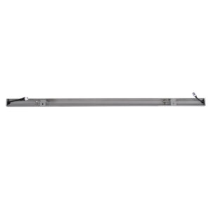 GloboStar® WASHER-FAIA 90186 Μπάρα Φωτισμού Wall Washer με Αντιθαμβωτική Γρίλια LED 24W 2040lm 15° DC 24V Αδιάβροχο IP65 L100 x W4 x H5.5cm Θερμό Λευκό 2700K – Ασημί – 3 Years Warranty
