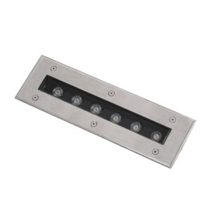 GloboStar® UNDERGROUND-REMVI 90190 Χωνευτό Φωτιστικό Wall Washer Δαπέδου LED 9W 810lm 10° DC 24V Αδιάβροχο IP68 L30 x W9 x H8.5cm Θερμό Λευκό 2700K – Ανοξείδωτο Ατσάλι – 3 Years Warranty