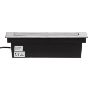 GloboStar® UNDERGROUND-REMVI 90190 Χωνευτό Φωτιστικό Wall Washer Δαπέδου LED 9W 810lm 10° DC 24V Αδιάβροχο IP68 L30 x W9 x H8.5cm Θερμό Λευκό 2700K – Ανοξείδωτο Ατσάλι – 3 Years Warranty