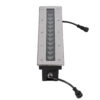 GloboStar® UNDERGROUND-REMVI 90193 Χωνευτό Φωτιστικό Wall Washer Δαπέδου LED 12W 1020lm 10° DC 24V Αδιάβροχο IP68 L50 x W9 x H7.2cm RGBW DMX512 – Ανοξείδωτο Ατσάλι – 3 Years Warranty