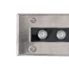 GloboStar® UNDERGROUND-REMVI 90194-Y Χωνευτό Φωτιστικό Wall Washer Δαπέδου LED 18W 1440lm 10° DC 24V Αδιάβροχο IP68 L100 x W9 x H7.2cm Αρχιτεκτονικό Πορτοκαλί 2200K – Ανοξείδωτο Ατσάλι – 3 Years Warranty