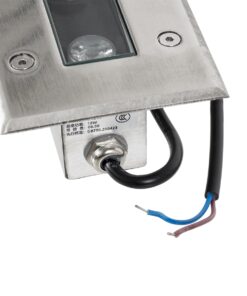 GloboStar® UNDERGROUND-REMVI 90194-B Χωνευτό Φωτιστικό Wall Washer Δαπέδου LED 18W 1440lm 10° DC 24V Αδιάβροχο IP68 L100 x W9 x H7.2cm Μπλε – Ανοξείδωτο Ατσάλι – 3 Years Warranty