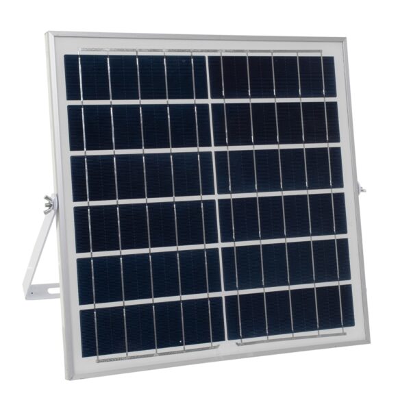 GloboStar® 90205 Αυτόνομος Ηλιακός Προβολέας LED SUPREME Series SMD 150W 15000lm με Ενσωματωμένη Μπαταρία 15000mAh – Φωτοβολταϊκό Πάνελ με Αισθητήρα Ημέρας-Νύχτας και Ασύρματο Χειριστήριο RF 2.4Ghz Αδιάβροχος IP66 Ψυχρό Λευκό 6000K