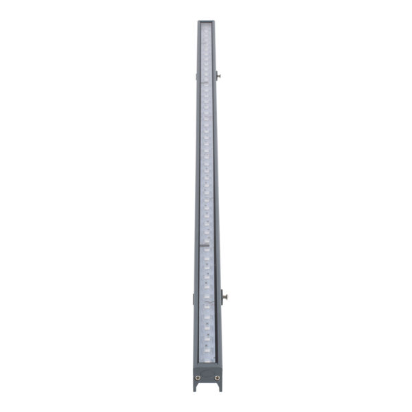 GloboStar® DIGI-BAR 90210 Ψηφιακή Μπάρα Φωτισμού Wall Washer Digital Pixel Facade Tuber Bar LED 12W 720lm 90° DC 24V Αδιάβροχο IP65 L100 x W3.2 x H3cm RGB DMX512 – Ασημί με Διάφανο Κάλυμμα – 3 Years Warranty