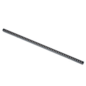 GloboStar® DIGI-BAR 90211 Ψηφιακή Μπάρα Φωτισμού Wall Washer Digital Pixel Facade Tuber Bar LED 12W 840lm 45° DC 24V Αδιάβροχο IP65 L100 x W3.5 x H3.2cm Θερμό Λευκό 2700K DMX512 – Γκρι Ανθρακί με Pixel Lens Φακούς – 3 Years Warranty