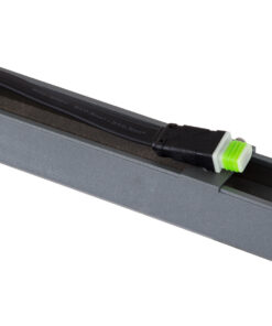 GloboStar® DIGI-BAR 90211 Ψηφιακή Μπάρα Φωτισμού Wall Washer Digital Pixel Facade Tuber Bar LED 12W 840lm 45° DC 24V Αδιάβροχο IP65 L100 x W3.5 x H3.2cm Θερμό Λευκό 2700K DMX512 – Γκρι Ανθρακί με Pixel Lens Φακούς – 3 Years Warranty