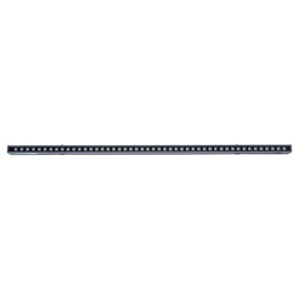 GloboStar® DIGI-BAR 90212 Ψηφιακή Μπάρα Φωτισμού Wall Washer Digital Pixel Facade Tuber Bar LED 12W 720lm 45° DC 24V Αδιάβροχο IP65 L100 x W3.5 x H3.2cm RGB DMX512 – Γκρι Ανθρακί με Pixel Lens Φακούς – 3 Years Warranty