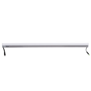 GloboStar® DIGI-BAR 90213 Ψηφιακή Μπάρα Φωτισμού Wall Washer Digital Pixel Facade Tuber Bar LED 12W 840lm 180° DC 24V Αδιάβροχο IP65 L100 x W3 x H4.5cm Θερμό Λευκό 2700K DMX512 – Ασημί με Οπάλ Λευκό Κάλυμμα – 3 Years Warranty