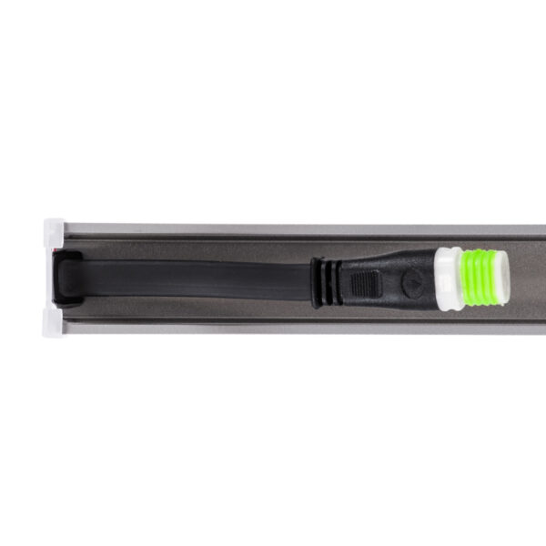 GloboStar® DIGI-BAR 90214 Ψηφιακή Μπάρα Φωτισμού Wall Washer Digital Pixel Facade Tuber Bar LED 12W 720lm 180° DC 24V Αδιάβροχο IP65 L100 x W3 x H4.5cm RGB DMX512 – Ασημί με Οπάλ Λευκό Κάλυμμα – 3 Years Warranty