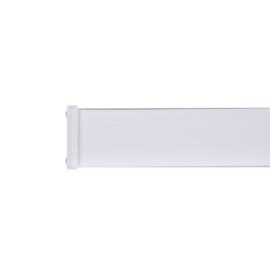 GloboStar® DIGI-BAR 90214 Ψηφιακή Μπάρα Φωτισμού Wall Washer Digital Pixel Facade Tuber Bar LED 12W 720lm 180° DC 24V Αδιάβροχο IP65 L100 x W3 x H4.5cm RGB DMX512 – Ασημί με Οπάλ Λευκό Κάλυμμα – 3 Years Warranty