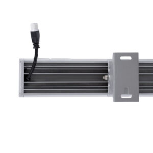 GloboStar® WASHER-GAIA 90215 Μπάρα Φωτισμού Wall Washer LED 144W 12960lm 10° DC 24V Αδιάβροχο IP67 L100 x W7.3 x H4.3cm Θερμό Λευκό 2700K – Ασημί – 3 Years Warranty