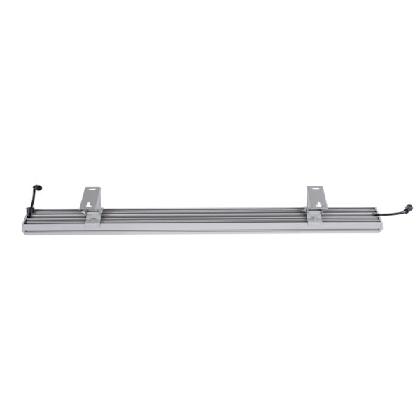 GloboStar® WASHER-GAIA 90216 Μπάρα Φωτισμού Wall Washer LED 144W 12240lm 10° DC 24V Αδιάβροχο IP67 L100 x W7.3 x H4.3cm RGBW DMX512 – Ασημί – 3 Years Warranty