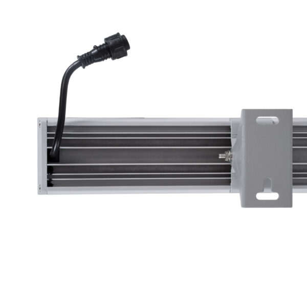 GloboStar® WASHER-GAIA 90216 Μπάρα Φωτισμού Wall Washer LED 144W 12240lm 10° DC 24V Αδιάβροχο IP67 L100 x W7.3 x H4.3cm RGBW DMX512 – Ασημί – 3 Years Warranty