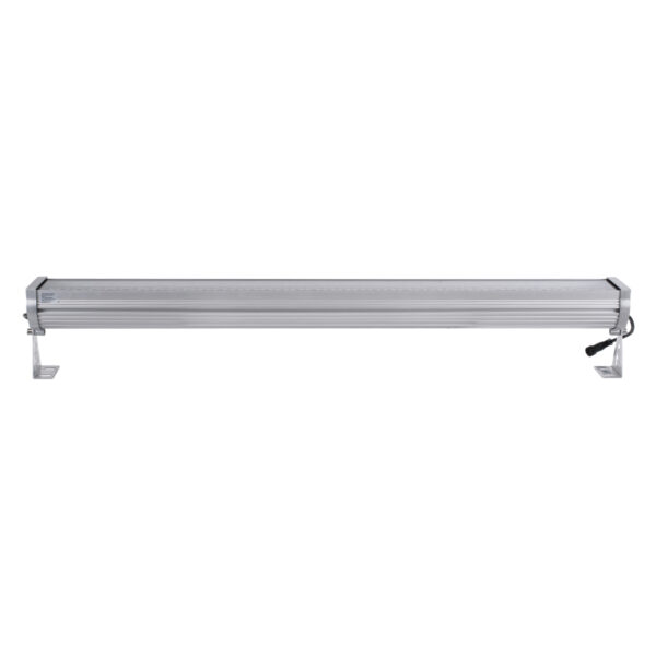 GloboStar® WASHER-GAIA 90218 Μπάρα Φωτισμού Wall Washer LED 216W 18360lm 10° DC 24V Αδιάβροχο IP67 L100 x W10.2 x H9.5cm RGBW DMX512 – Ασημί – 3 Years Warranty