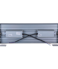 GloboStar® FLOOD-TENA 90221 Προβολέας Wall Washer για Φωτισμό Κτιρίων LED 72W 6480lm 10° DC 24V Αδιάβροχο IP65 L46.5 x W7 x H16.5cm Θερμό Λευκό 2700K – Ασημί – 3 Years Warranty