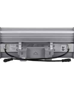 GloboStar® FLOOD-TENA 90224 Προβολέας Wall Washer για Φωτισμό Κτιρίων LED 108W 9180lm 10° DC 24V Αδιάβροχο IP65 Μ43.5 x Π15.5 x Υ18cm RGBW DMX512 – Ασημί – 3 Years Warranty