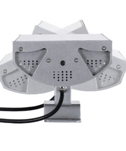 GloboStar® FLOOD-TENA 90224 Προβολέας Wall Washer για Φωτισμό Κτιρίων LED 108W 9180lm 10° DC 24V Αδιάβροχο IP65 Μ43.5 x Π15.5 x Υ18cm RGBW DMX512 – Ασημί – 3 Years Warranty