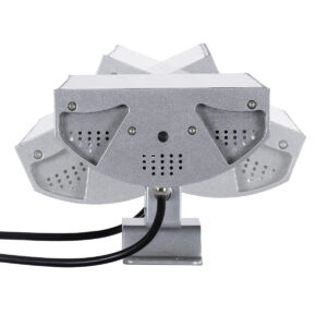 GloboStar® FLOOD-TENA 90224 Προβολέας Wall Washer για Φωτισμό Κτιρίων LED 108W 9180lm 10° DC 24V Αδιάβροχο IP65 Μ43.5 x Π15.5 x Υ18cm RGBW DMX512 – Ασημί – 3 Years Warranty