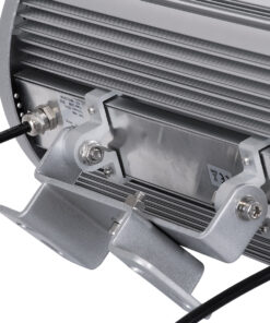 GloboStar® FLOOD-TENA 90224 Προβολέας Wall Washer για Φωτισμό Κτιρίων LED 108W 9180lm 10° DC 24V Αδιάβροχο IP65 Μ43.5 x Π15.5 x Υ18cm RGBW DMX512 – Ασημί – 3 Years Warranty