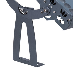 GloboStar® FLOOD-TENA 90225 Προβολέας Wall Washer για Φωτισμό Κτιρίων LED 192W 17280lm 10° DC 24V Αδιάβροχο IP65 L68.5 x W33 x H24cm Θερμό Λευκό 2700K – Ασημί – 3 Years Warranty