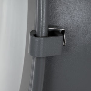 GloboStar® FLOOD-AION 90227 Προβολέας Wall Washer Special Water Effect – Ειδικού Εφέ Νερού LED 40W 2400lm 15° DC 24V Αδιάβροχο IP65 L35.5 x W31.5 x H16.5cm RGBW DMX512 – Γκρι Ανθρακί – 3 Years Warranty