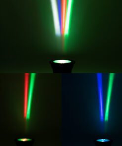 GloboStar® FLOOD-AION 90227 Προβολέας Wall Washer Special Water Effect – Ειδικού Εφέ Νερού LED 40W 2400lm 15° DC 24V Αδιάβροχο IP65 L35.5 x W31.5 x H16.5cm RGBW DMX512 – Γκρι Ανθρακί – 3 Years Warranty